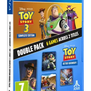 Finns i lager - Toy Story Retro Roundup! + Toy Story 3 Complete Edition Double Pack - PlayStation 4
