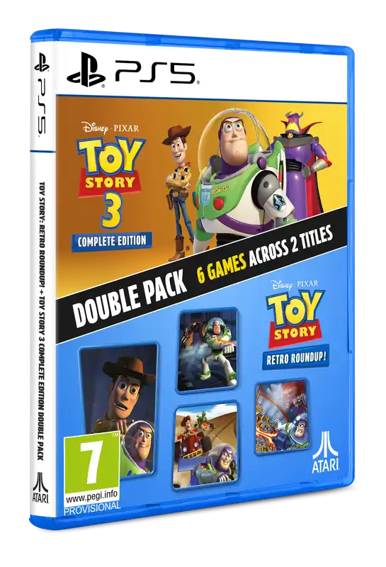 Köp idag | Toy Story Retro Roundup! + Toy Story 3 Complete Edition Double Pack - PlayStation 5