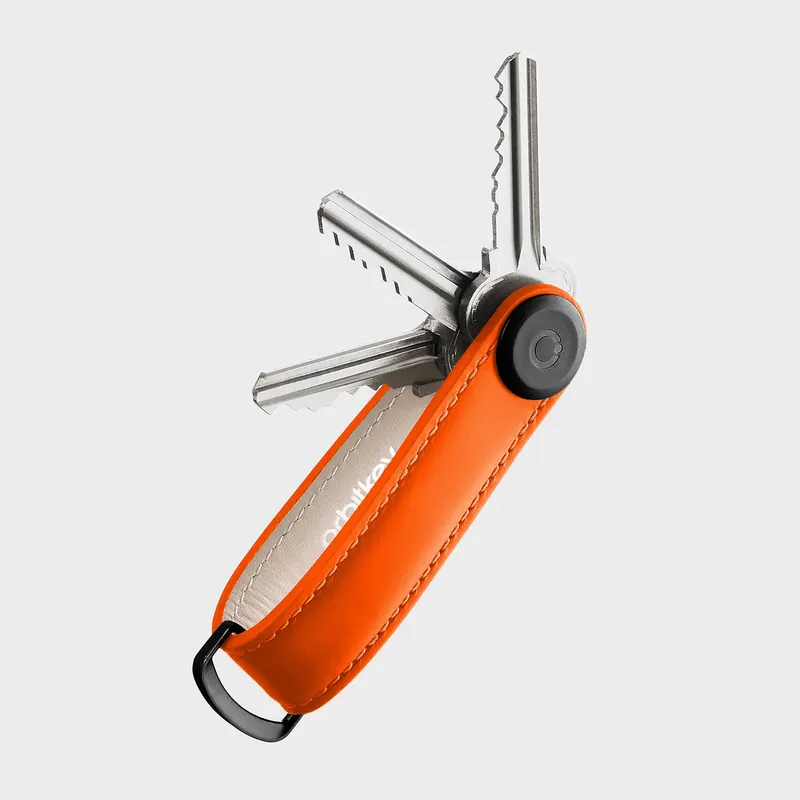 Missa inte | Orbitkey - Leather Key Organiser - Terracotta