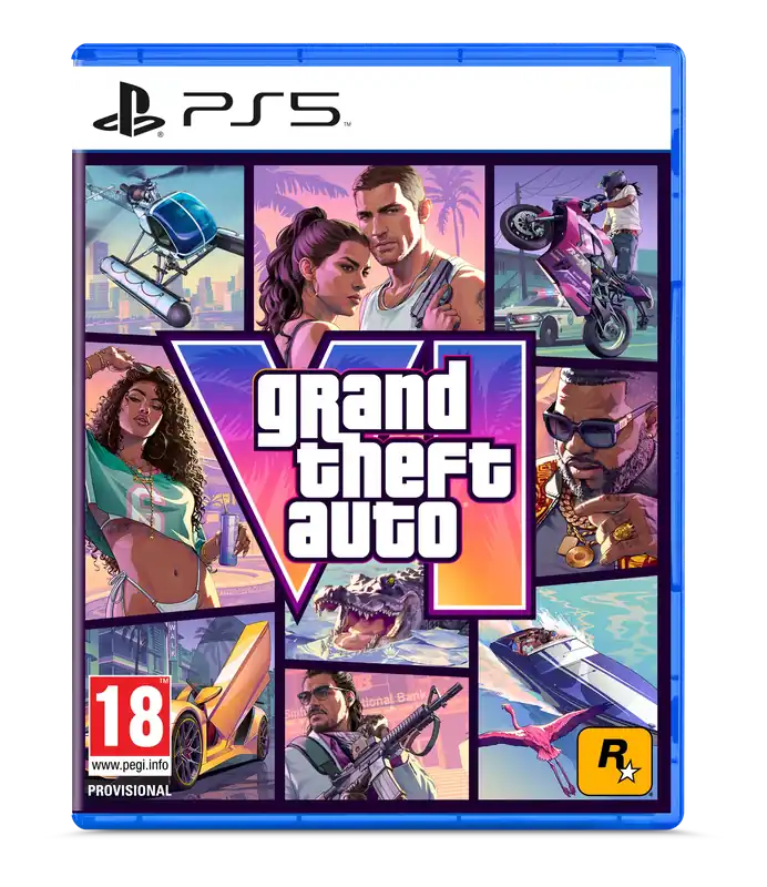 Kanonpris | Grand Theft Auto VI (GTA 6) Vintage Vice City Pack (Code in a Box) - PlayStation 5