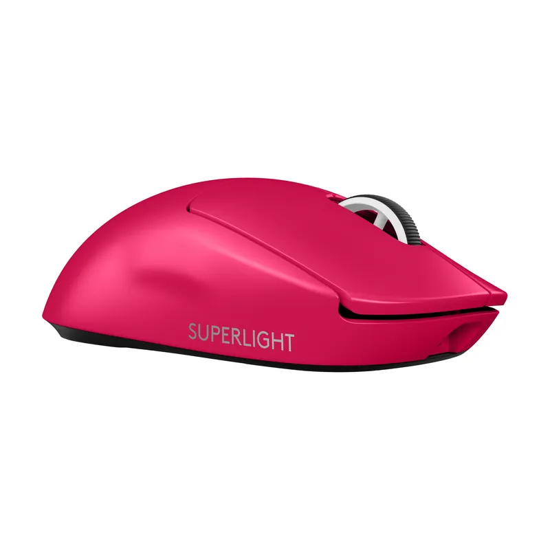 Superpris | Logitech - G PRO X SUPERLIGHT 2 LIGHTSPEED Gaming Mouse, Magenta