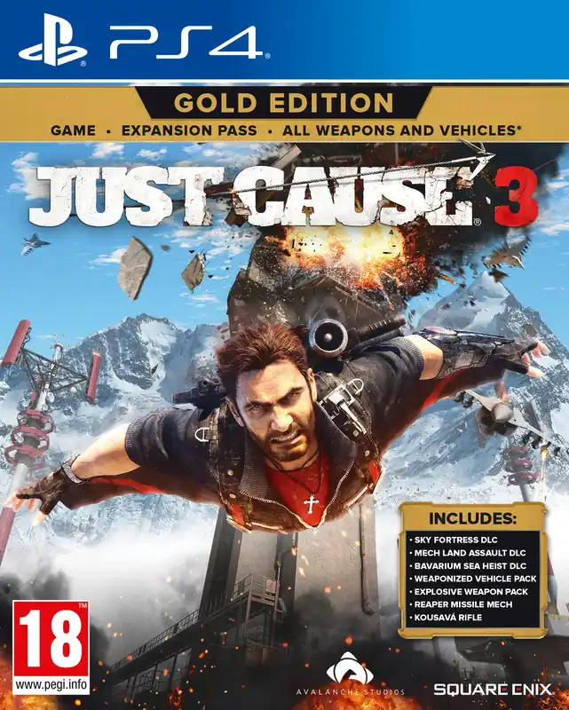 Professionell kvalitet | Just Cause 3 - Gold Edition - PlayStation 4