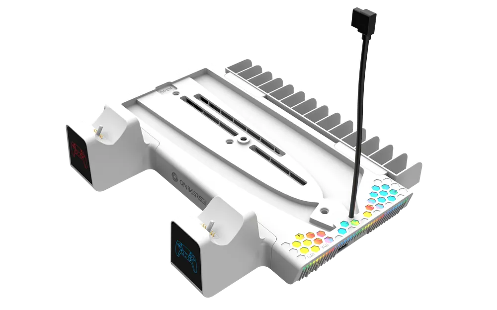 Oniverse Ps5 Nexus 5 Multifunction Stand For Ps5 - White | Nytt lägre pris