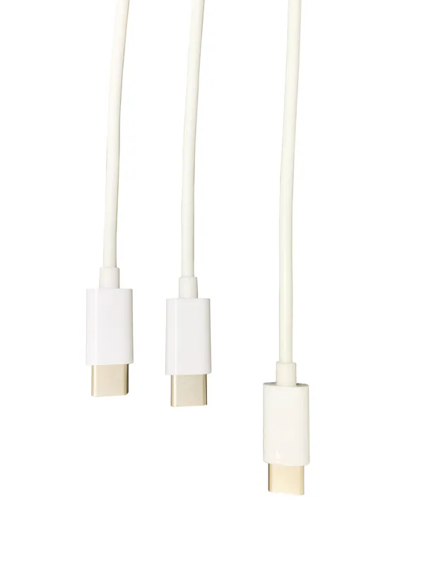 Erbjudande - Steelplay Dual Play & Charge Cable For Ps5 Controllers - Whi