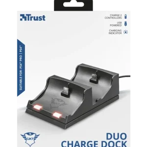 Trust - GXT235 Duo Charge Dock - PS4 | Bra pris