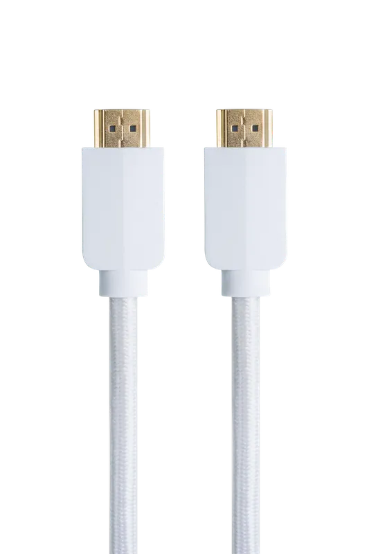 Nacon HDMI Cable 2.1 Braided, 8K - 3m, White | Sista chansen