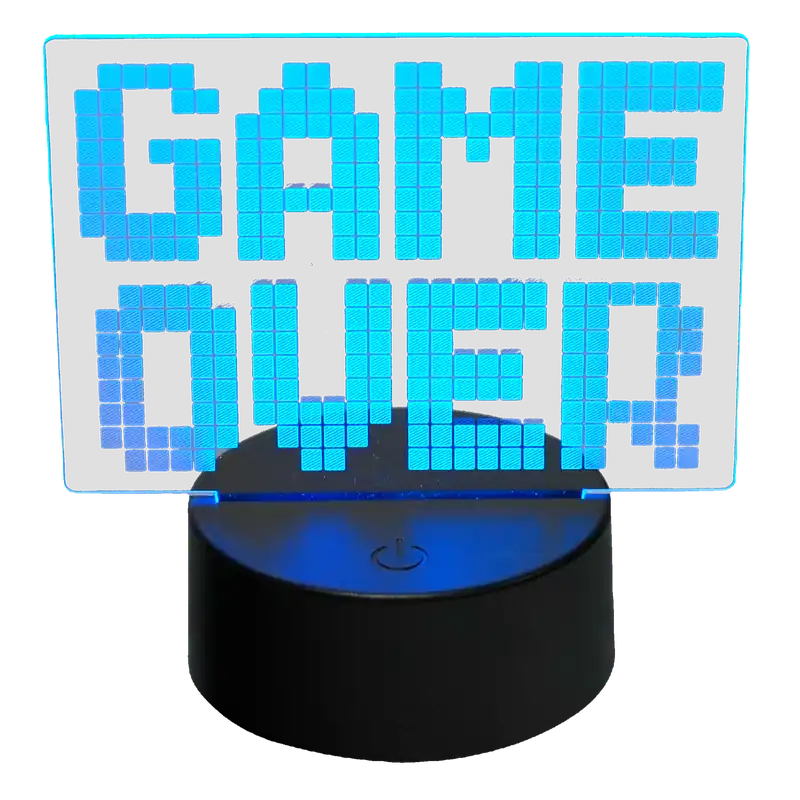 MECHARITE - 3D Lampe - GAME OVER | Premium