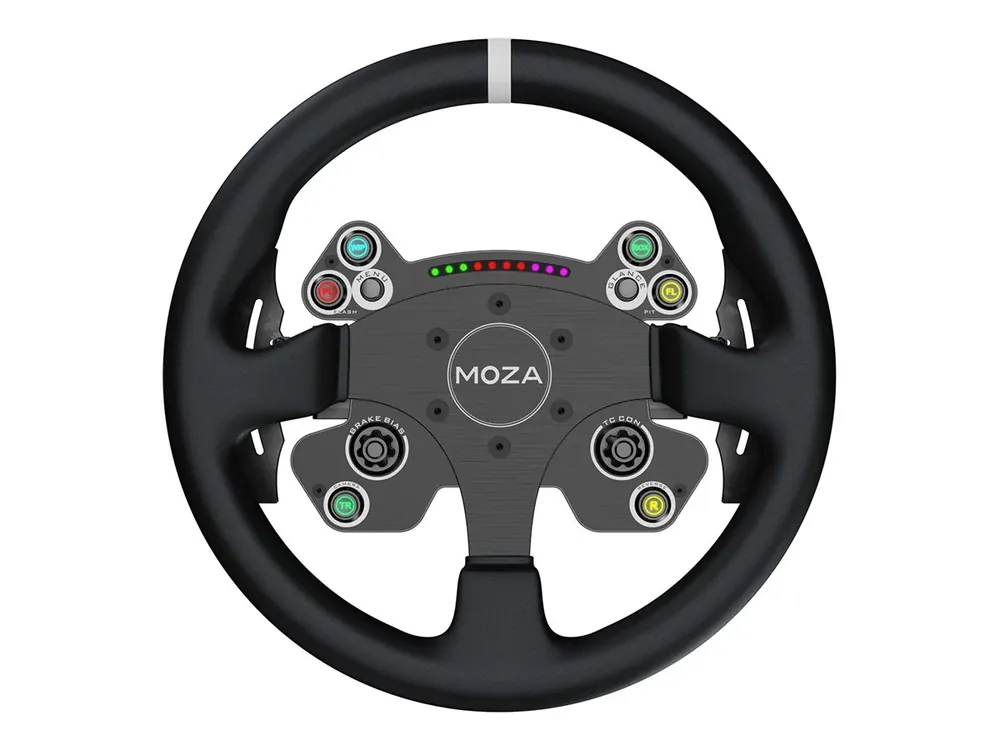 MOZA - CS V2P Steering Wheel - Black - 33 cm - Endast ett fåtal kvar