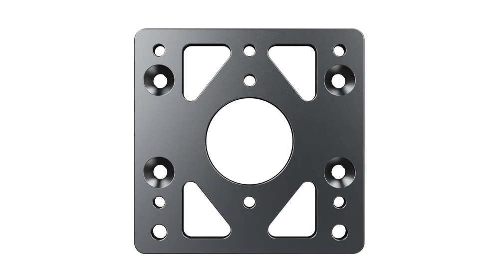 Precis inkommet | MOZA - Wheel Base Adapter Plate for all Moza wheelbase - Black