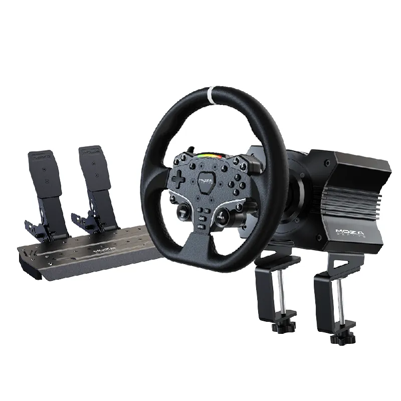 MOZA - R5 Racing Simulator Bundle - Black - 11 inches (ES Steering Wheel) | Lägg i varukorg