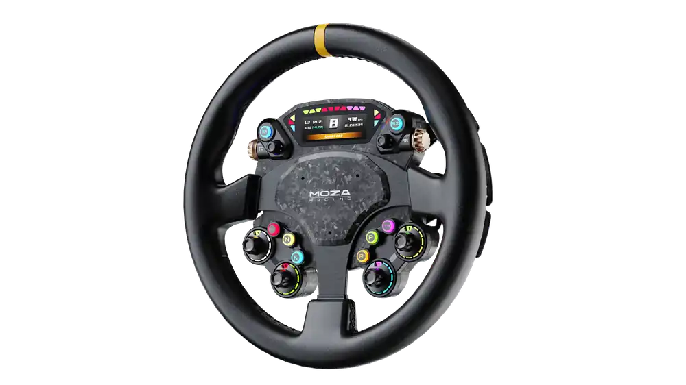Enkel beställning - MOZA - CS Pro Steering Wheel - Black