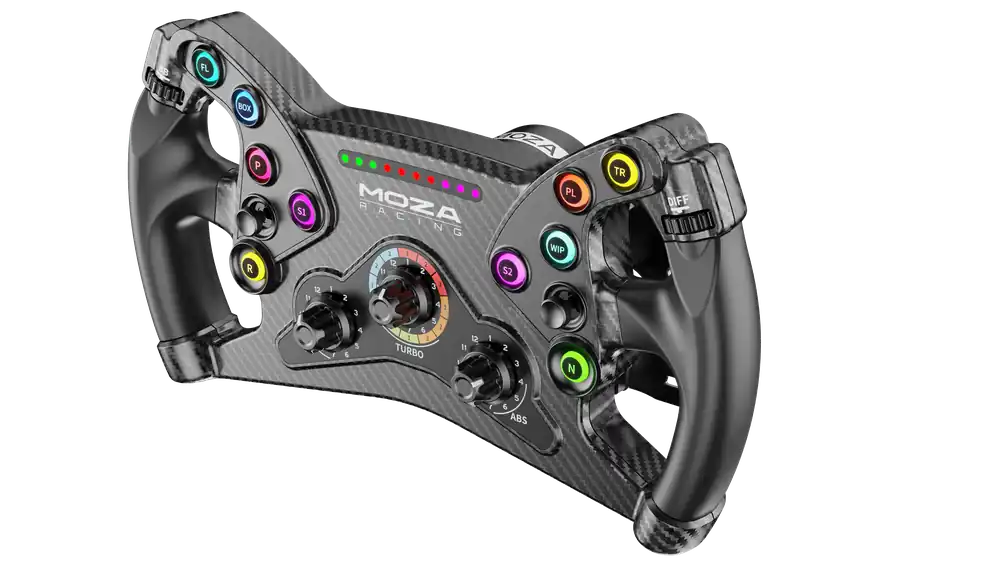 MOZA - KS Formula Steering Wheel - Black - 300 mm | Bara denna vecka