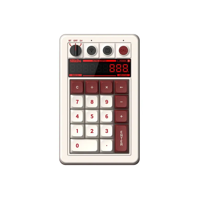 8BitDo - Mechanical Numpad - Fami Edition | Favorit