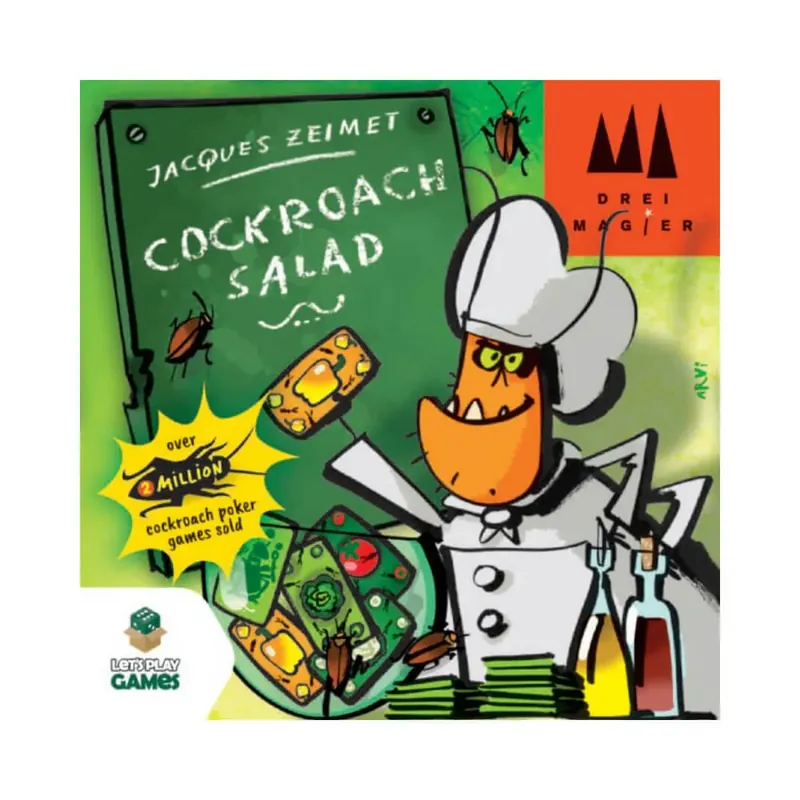 Kackerlackesallad (Kaker Laken Salat) brädspel - Riktigt fynd