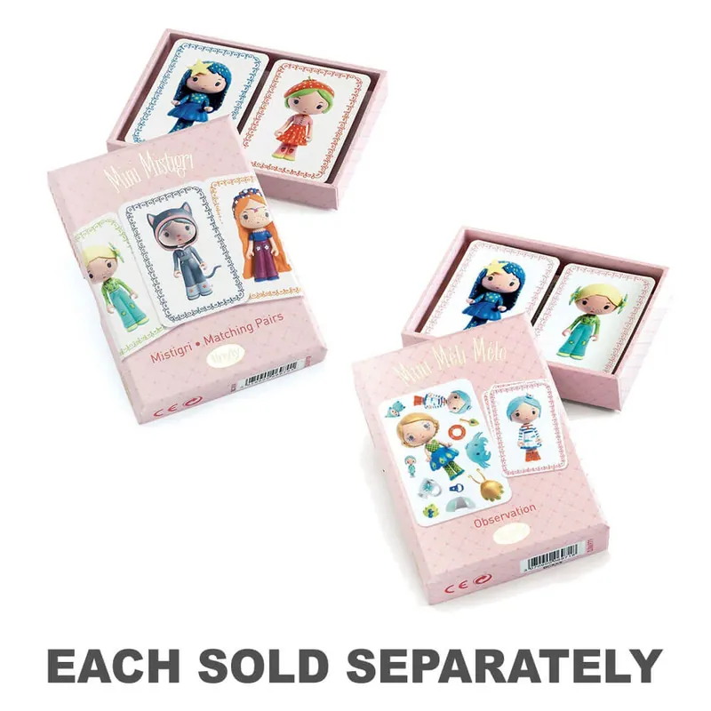 Djeco Mini Mity Memory Card Game | Snabb leverans