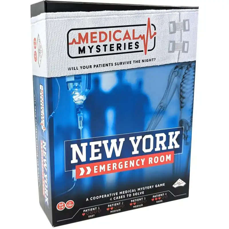 Medicinska mysterier New York Acutor Room Board Game - Nyhet i webbutiken