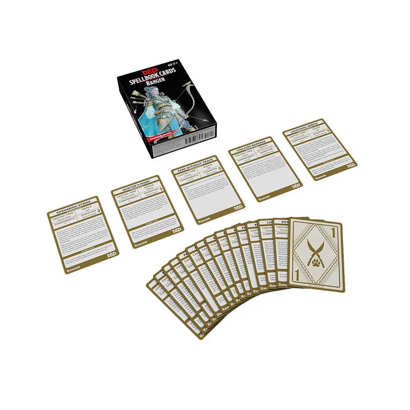Sista dagarna | D & D Spellbook Cards Ranger Deck Revised 2017 ed. (46 kort)