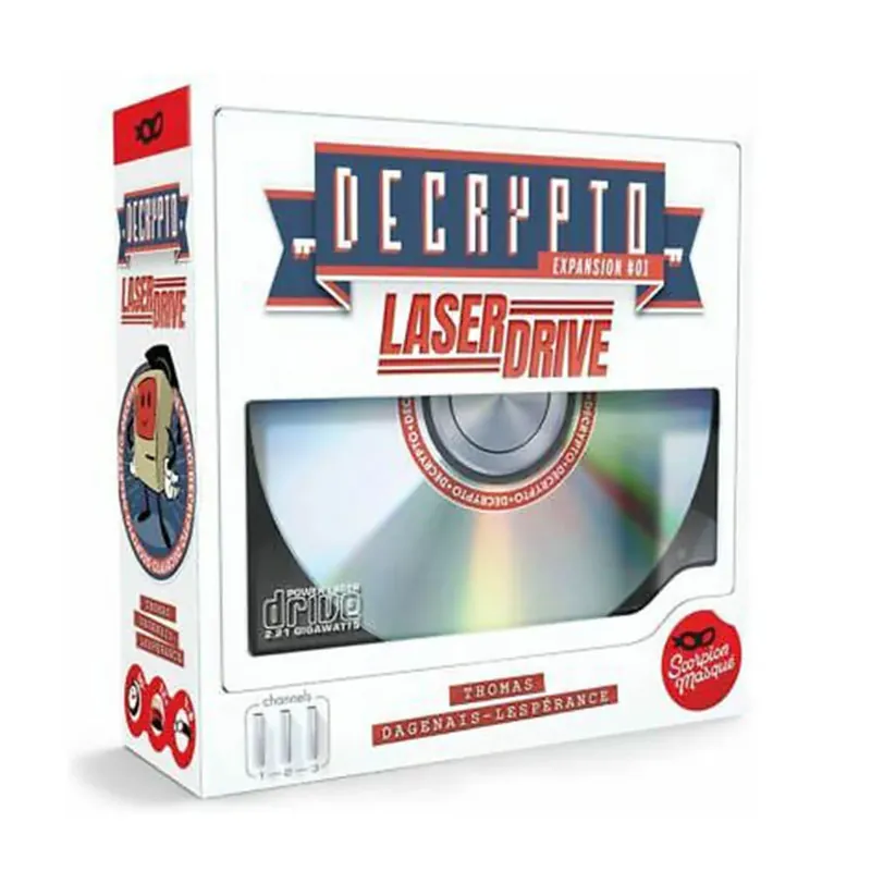 Dekrypterande expansion 1 laserdrivning - Beställ direkt