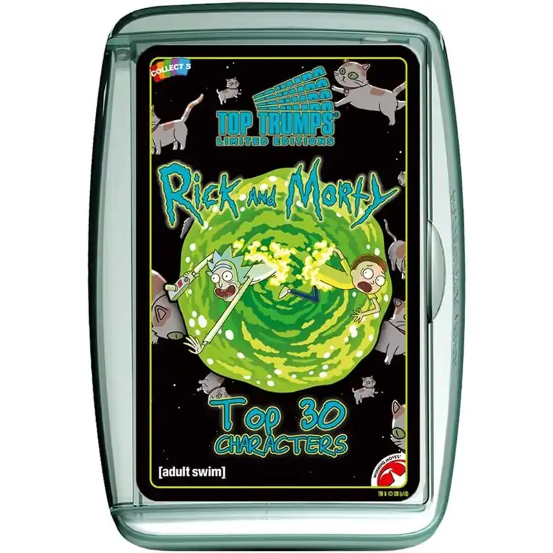 Kampanjen går snart ut - Topp Trumps Rick & Morty Card -spel