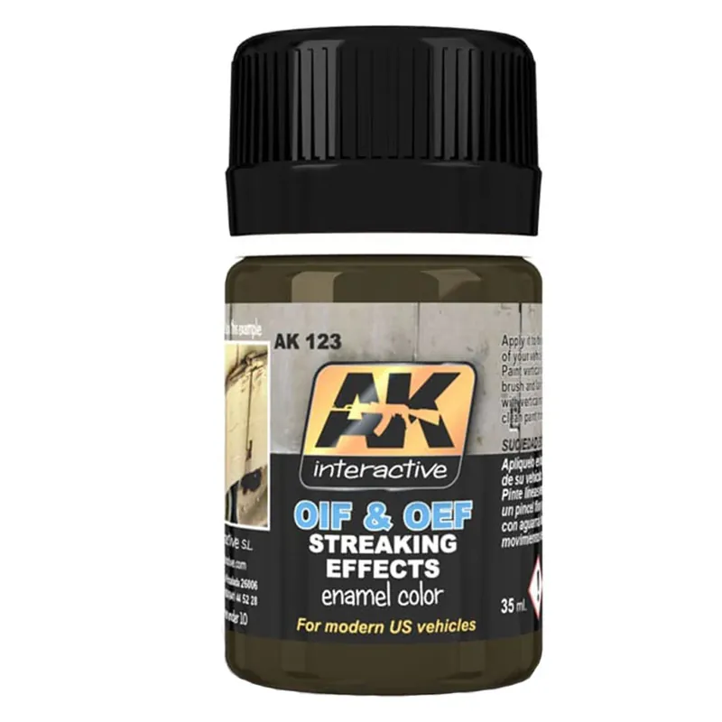 AK Interactive US Fordon Streaking Effects oif & oef 35 ml | Mycket uppskattad