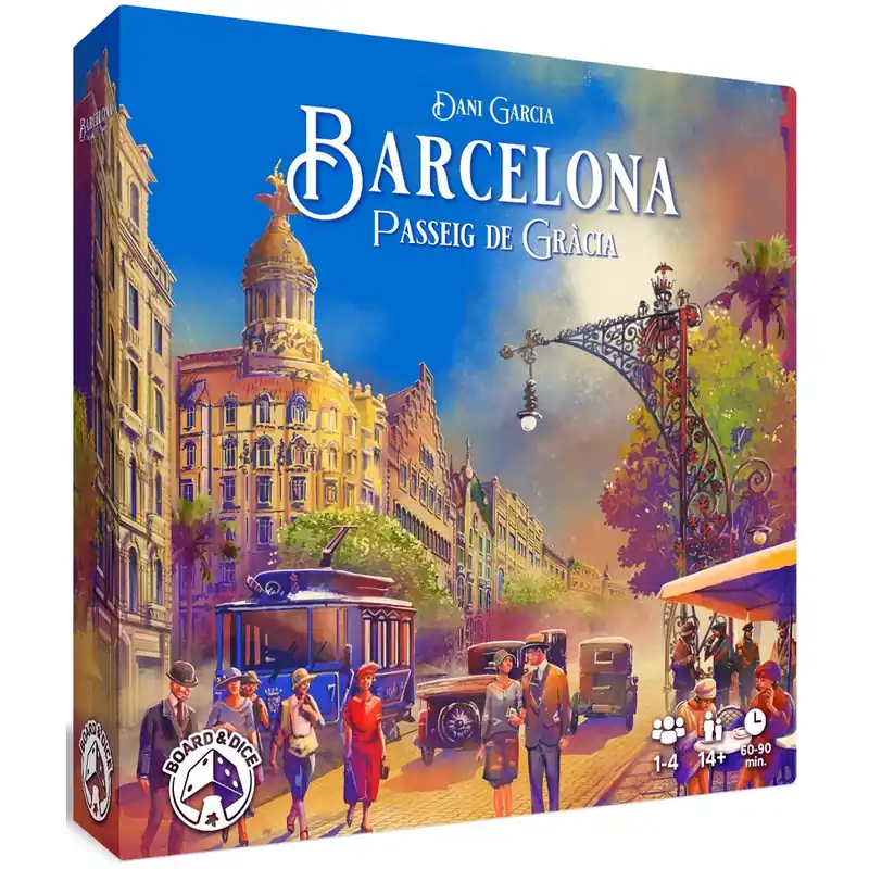Finns i lager | Barcelona Passeig De Gracia Expansion Game