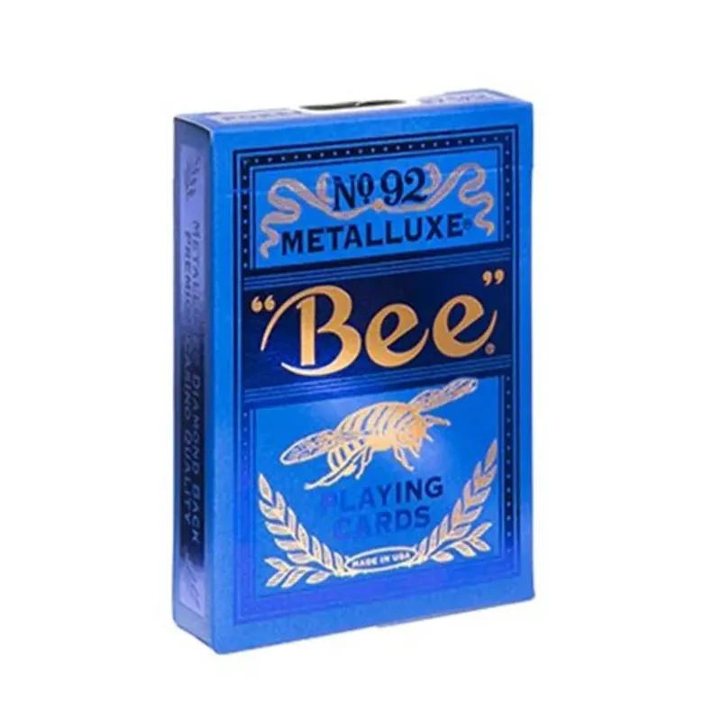 Endast denna vecka | Bee Blue Metalluxe -spelkort