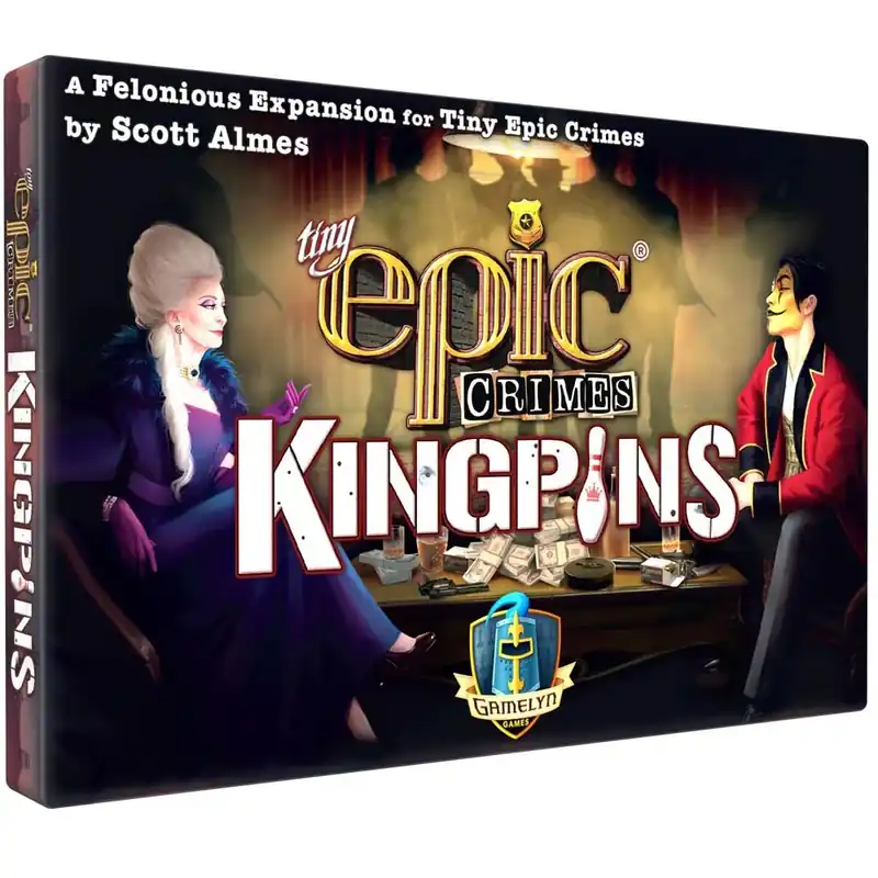 Tiny Epic Crimes Kingpins Expansion Game - Specialpris
