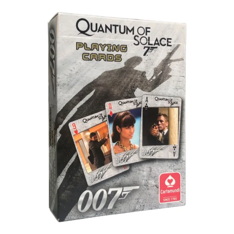 James Bond Quantum of Solace Playing Cards Tuckbox - Rabatt