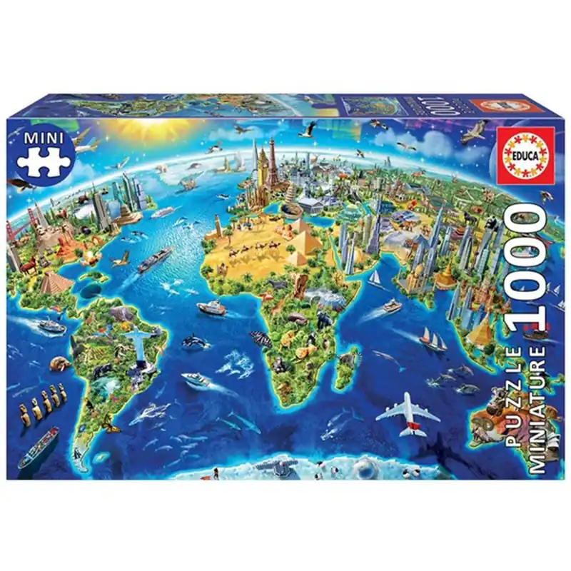 Bästa pris | Educa Miniature World Symbols Puzzle 1000pcs
