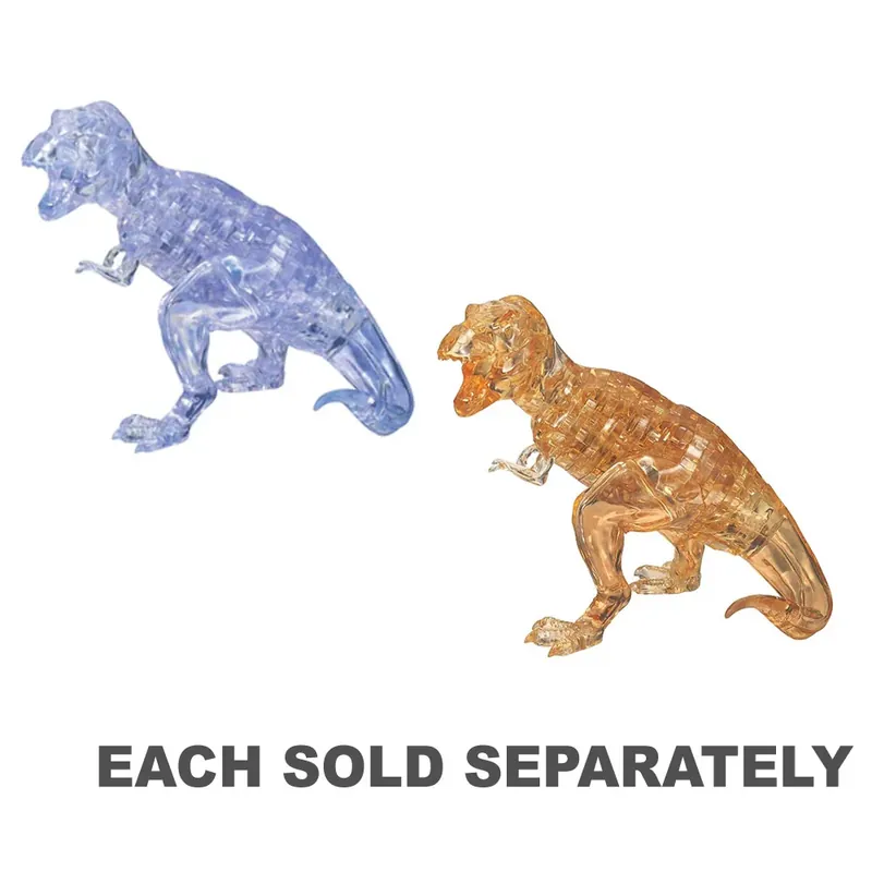 Mycket efterfrågad | 3D Crystal Puzzle T-Rex med klistermärken