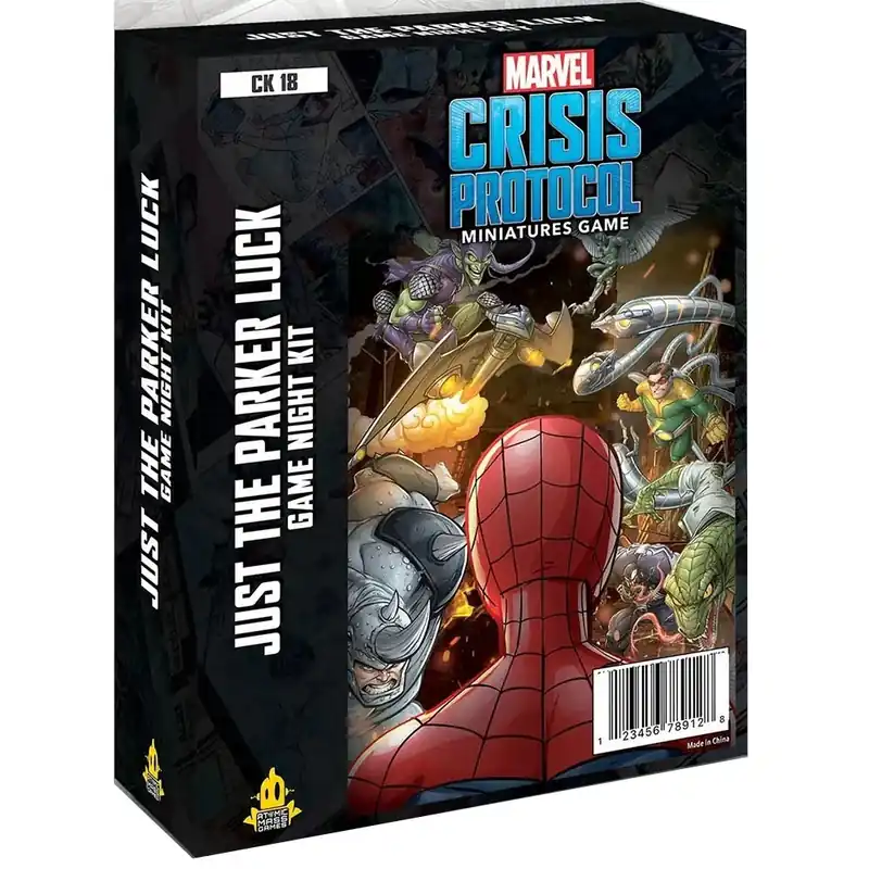 Nyhet i webbutiken | Marvel Crisis Protocol Just the Parker Luck Night Kit