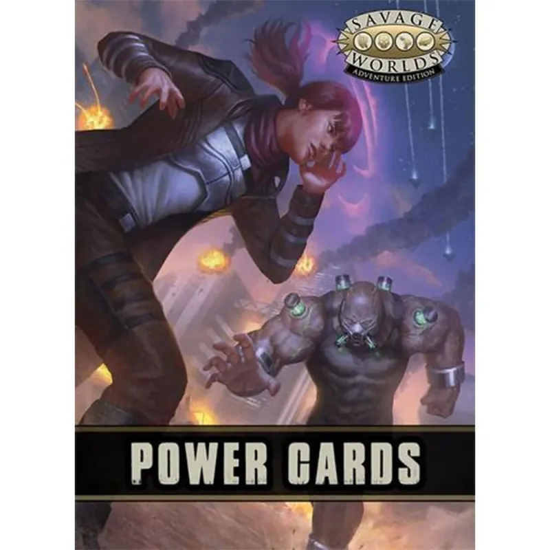 Savage Worlds Adventure Edition Powers Cards - Väl omtyckt