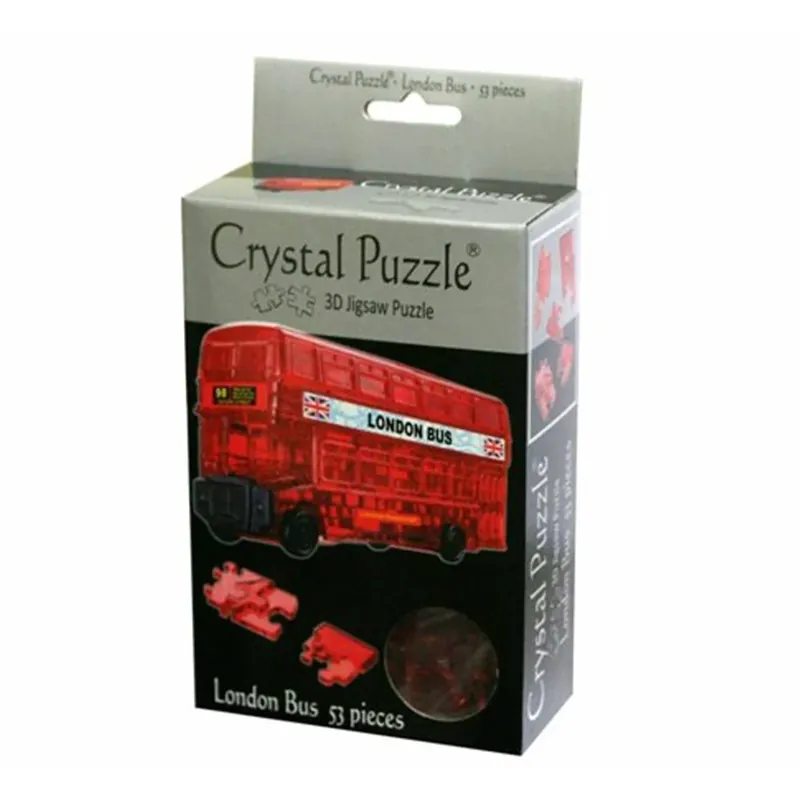 3D Crystal London busspussel 53 st | Deal