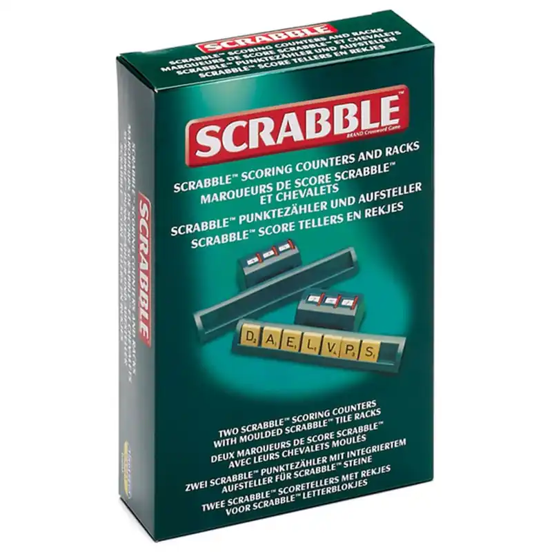 Scrabble Scoring Racks & Markers - Sista chansen