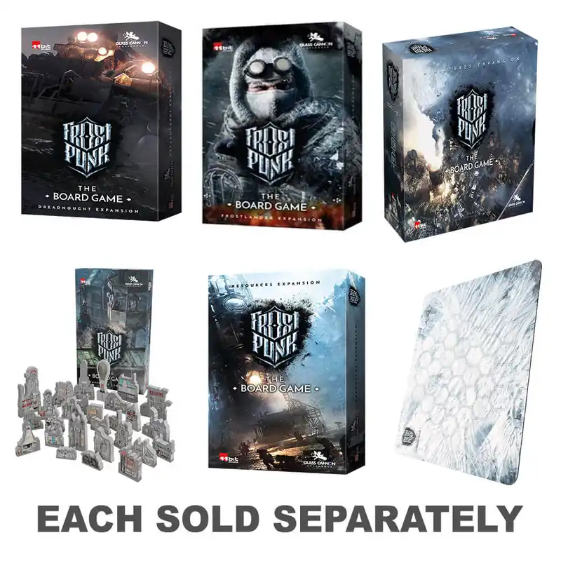 Premiumkvalitet | Frostpunk brädspelutvidgningen