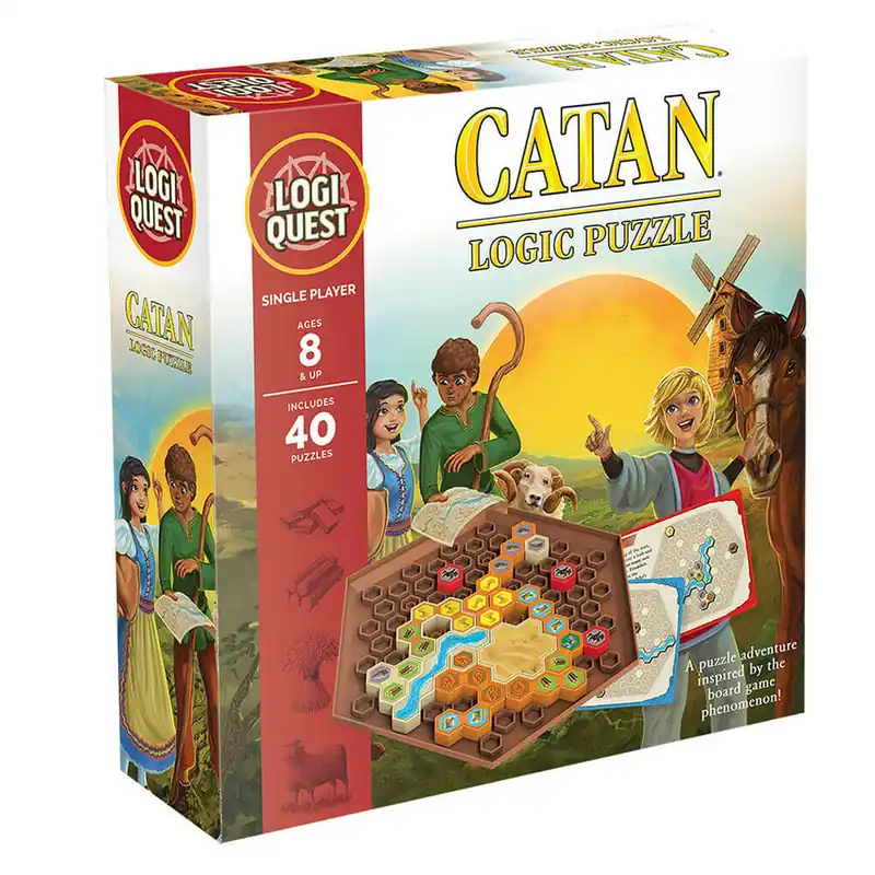 Under begränsad tid - Logiquest Catan Logic Puzzle