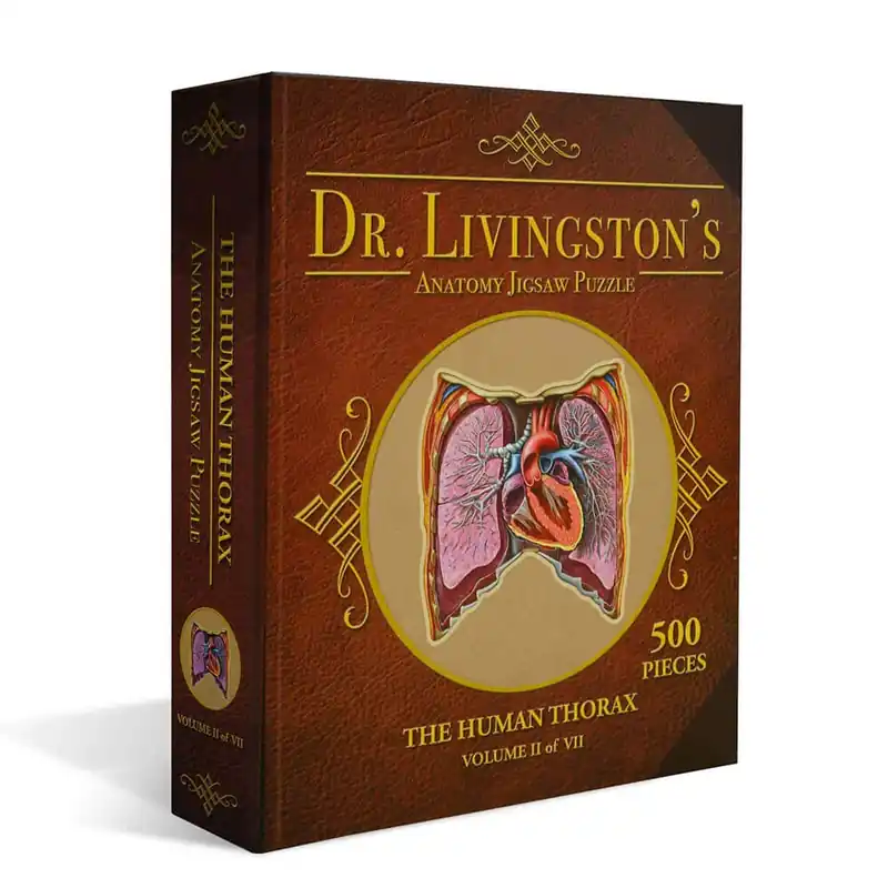 Fyndpris | Dr. Livingstons Anatomy Jigsaw Puzzle the Human Thorax