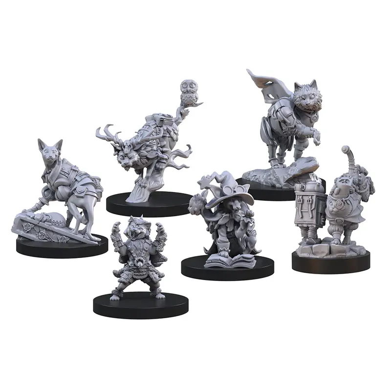 Storsäljare - Animal Adventures Cats of the Faraway Sea Miniature Game