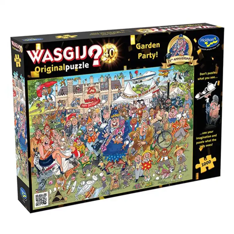 Wasgij 40 Garden Party Puzzle | Väl omtyckt