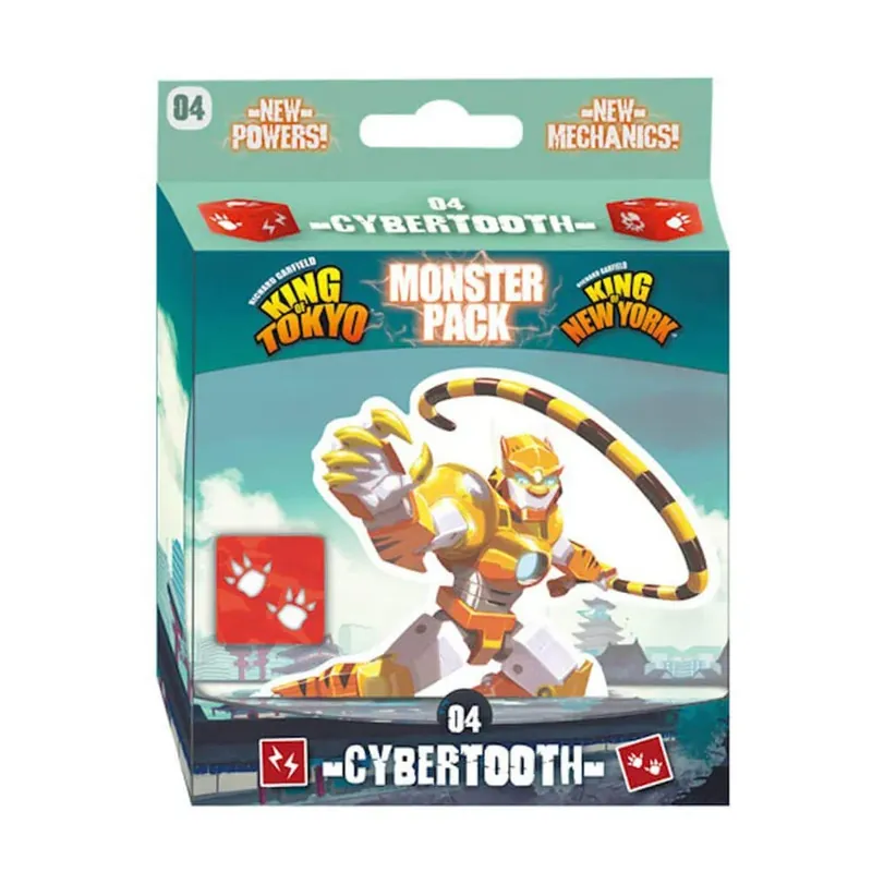 King of Tokyo Cybertooth Monster Pack Strategy Game | Lägg i varukorg