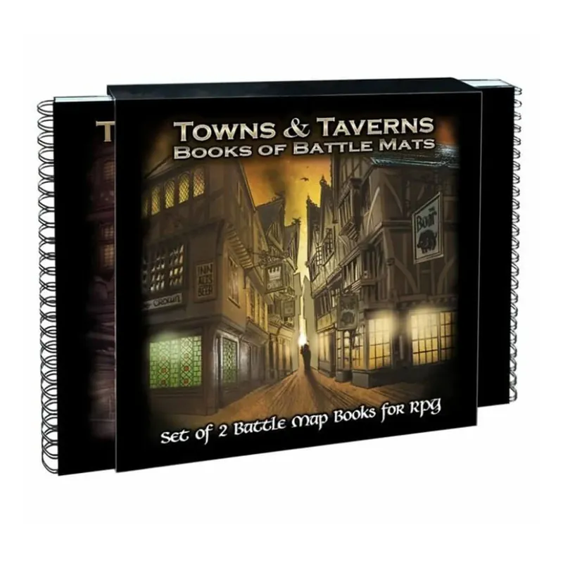 Böcker om Battle Mats Towns & Taverns rollspelspel | Kampanj