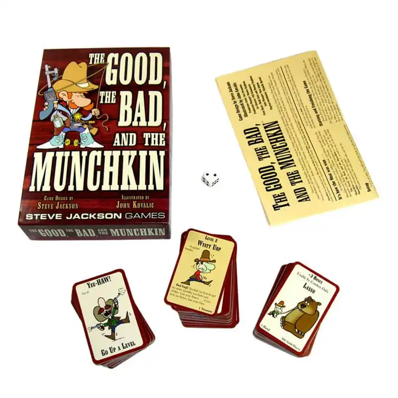 Munchkin the Good the Bad & the Munchkin Board Game | Premiumkvalitet
