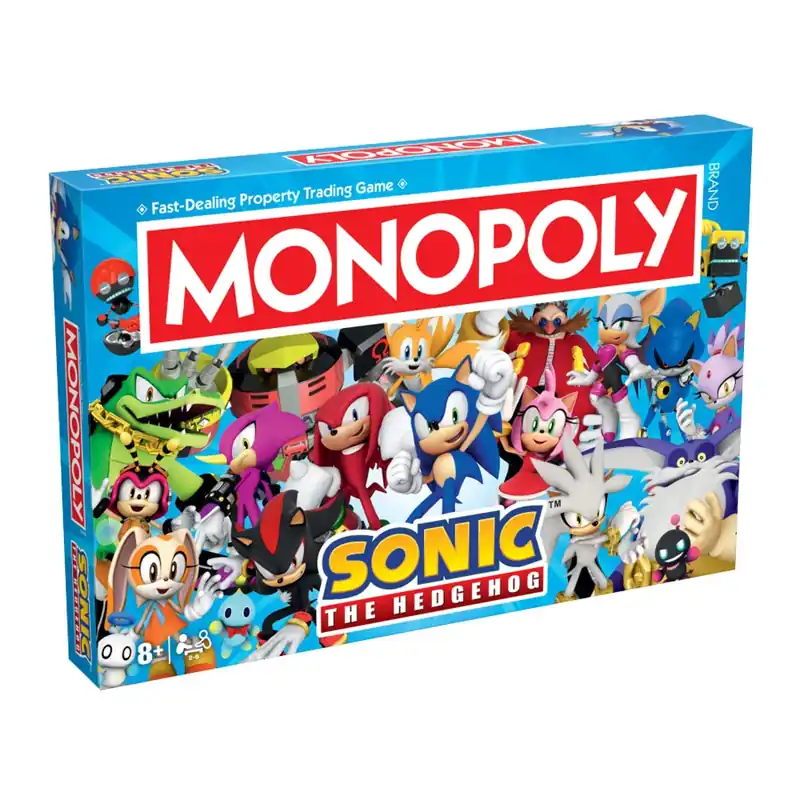 Snabb leverans - Monopoly Sonic The Hedgehog Edition