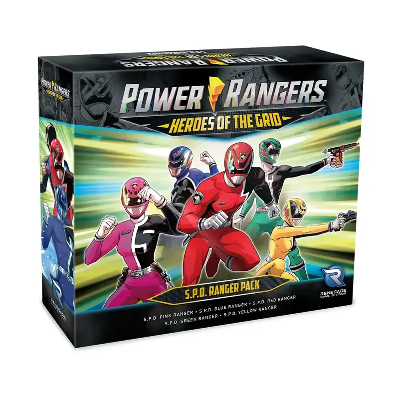 Power Rangers Heroes of the Grid SPD Ranger Pack | Ta chansen