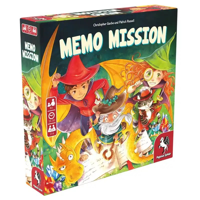 Memo Mission Board Game | Rabatter