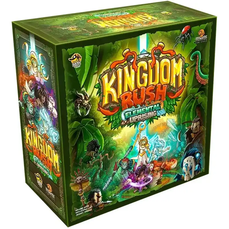 Kingdom Rush Elemental Uprising Board Game - Enkel retur