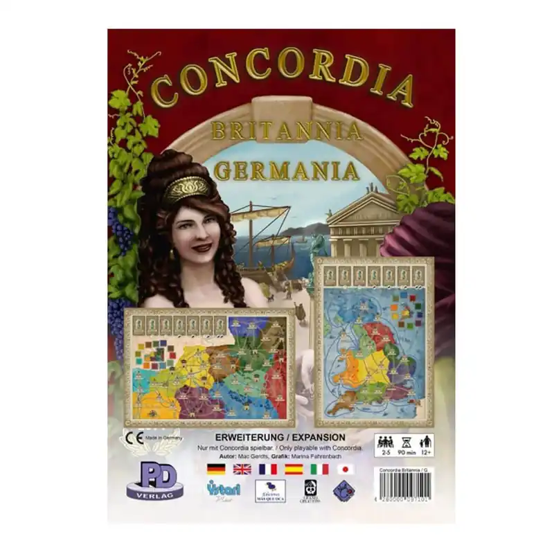 Concordia Britannia/Germania Board Game | Så länge lagret räcker