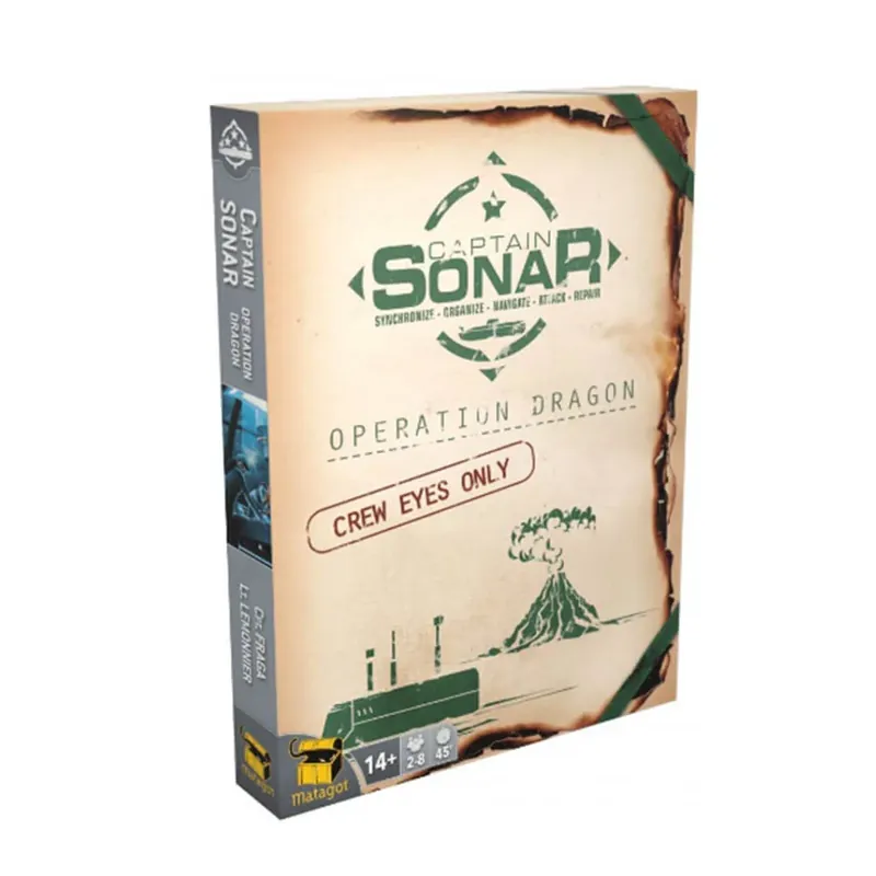 Prissänkt | Captain Sonar Operation Dragon Board Game