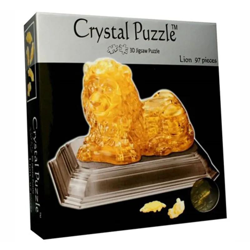 Kundernas favorit - 3D Crystal Puzzle Lion