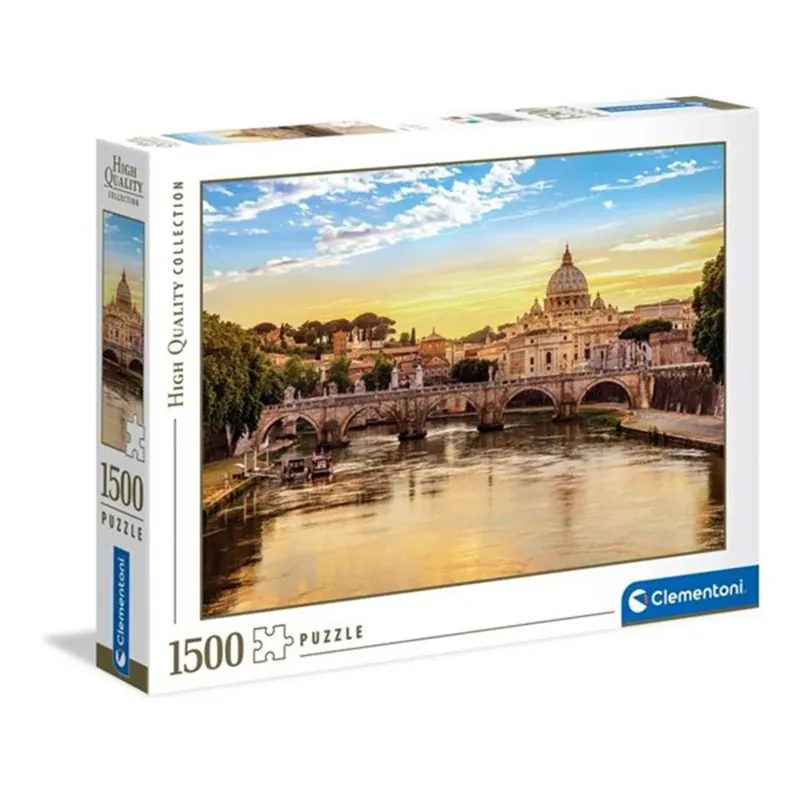 Dagens deal - Clementoni Puzzle High Quality Collection Rom 1500st